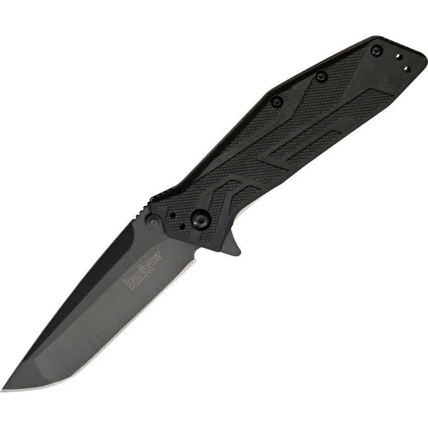 Kershaw 1990 Brawler Black Assisted Opening Linerlock Folding Pocket Knife 3 Kershaw 1990 Brawler Black Assisted Opening Linerlock Folding Pocket Knife