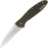 Kershaw 1660OL Leek Olive Assisted Opening Framelock Folding Pocket Knife -Pocket Knives Sales 155631 155660