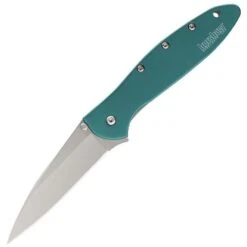 Kershaw 1660TEAL Leek - Teal Assisted Opening Framelock Folding Pocket Knife