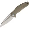 Kershaw 7007TAN Natrix Framelock Stonewash Finish Stainless Blade Knife With Tan G-10 Handle -Pocket Knives Sales 223967 223971