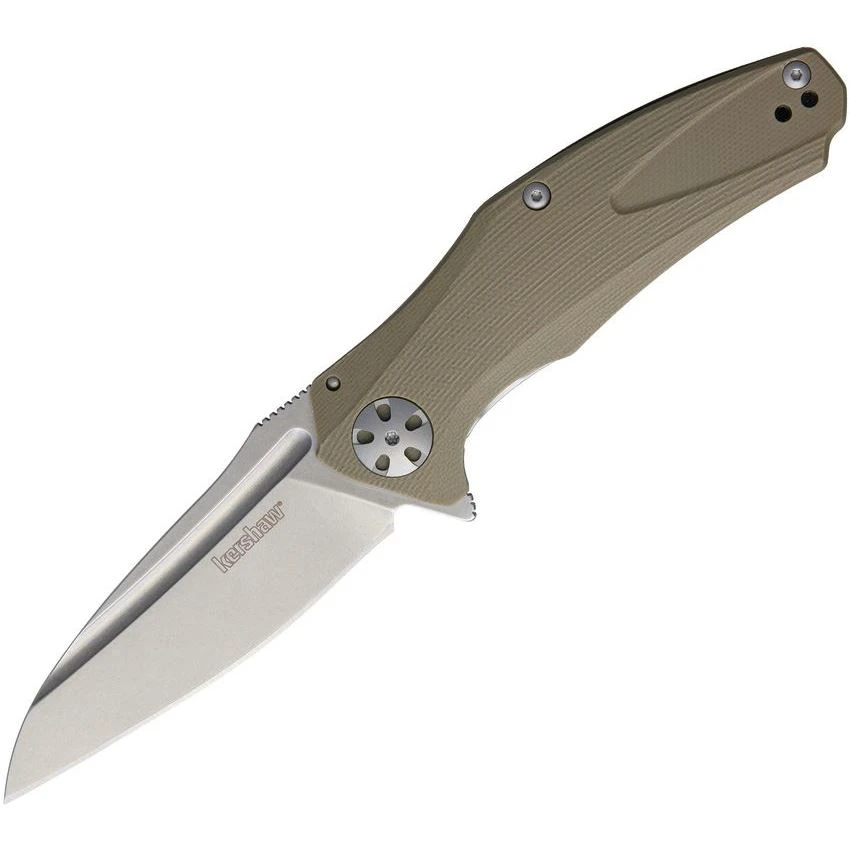 Kershaw 7007TAN Natrix Framelock Stonewash Finish Stainless Blade Knife With Tan G-10 Handle 3 Kershaw 7007TAN Natrix Framelock Stonewash Finish Stainless Blade Knife With Tan G-10 Handle