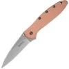 Kershaw 1660CU Leek Linerlock Knife A/O Copper -Pocket Knives Sales 304314 304319