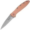 Kershaw Leek Copper, 3" CPM 154 Steel Blade, Copper Handle - 1660CU -Pocket Knives Sales kershaw leek copper 1800x1800